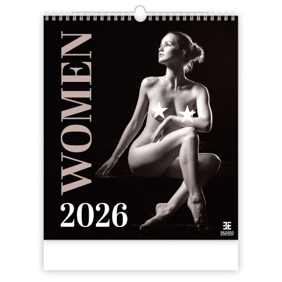 Falinaptár képes 450 × 520 mm, fehér lapokkal Women Dayliner 2027.