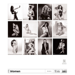 Falinaptár képes 450 × 520 mm, fehér lapokkal Women Dayliner 2026.