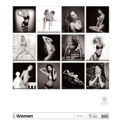 Falinaptár képes 450 × 520 mm, fehér lapokkal Women Dayliner 2027.