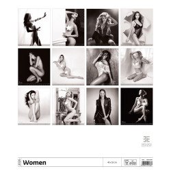 Falinaptár képes 450 × 520 mm, fehér lapokkal Women Dayliner 2027. Író- irodaszer, papíráru Dayliner