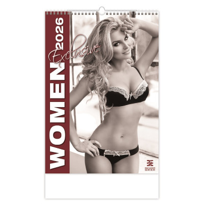 Falinaptár képes 334 × 485 mm, fehér lapokkal Women Exclusive Dayliner 2026.