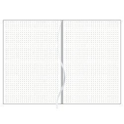 Keménytáblás notesz pontozott vonalozással Colors A5 Bullet, fehér lapokkal Patterns Dayliner 2027. Író- irodaszer, papíráru Dayliner