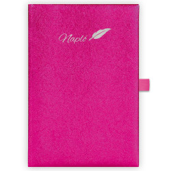 Tárgyalási napló Chameleon A5 napló, fehér lapokkal pink Dayliner 2026. Író- irodaszer, papíráru Dayliner