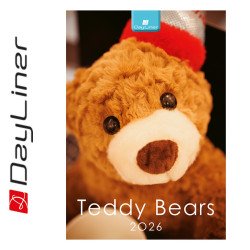 Falinaptár képes 230 x 330 mm, fehér lapokkal Teddy Dayliner 2026. Író- irodaszer, papíráru Dayliner