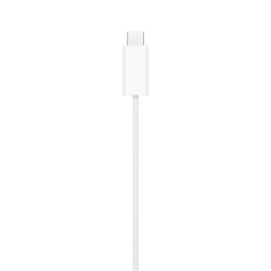 Töltő asztali APPLE (Type-C, wireless, gyorstöltő, 100cm, textil, MX2H2ZM/A utód, APPLE Watch töltő) fehér