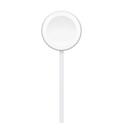 Töltő asztali APPLE (Type-C, wireless, gyorstöltő, 100cm, textil, MX2H2ZM/A utód, APPLE Watch töltő) fehér