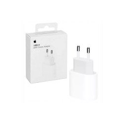 Töltő hálózati APPLE Type-C aljzat (20W, PD gyorstöltő, MU7V2ZM/A utód) fehér Telefontöltő Apple