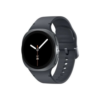 Okosóra SAMSUNG Galaxy Watch 8 (eSIM, szilikon csuklópánt, 44mm) grafitszürke