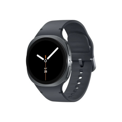 Okosóra SAMSUNG Galaxy Watch 8 (szilikon csuklópánt, 44mm) grafitszürke