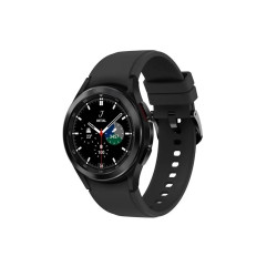Okosóra SAMSUNG Galaxy Watch 4 Classic (eSIM, szilikon csuklópánt, alumínium, 46mm) fekete Okos óra Samsung