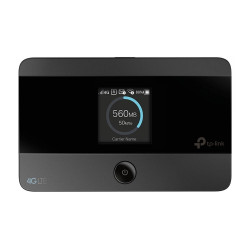 Router TP-LINK M7350 WIFI hordozható (HOTSPOT, 150 Mbps, Dualband, 3G/4G LTE + SIM+microSD aljzat) fekete Hálózati eszköz TP-Link