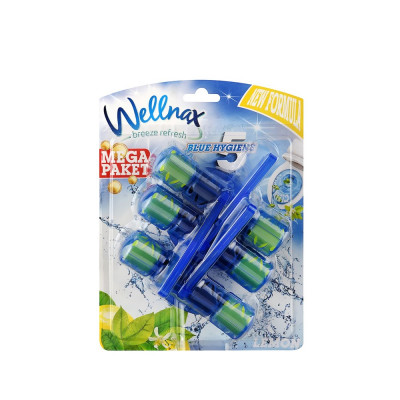 WC illatosító golyós 3 x 50 g Wellnax Water Lemon