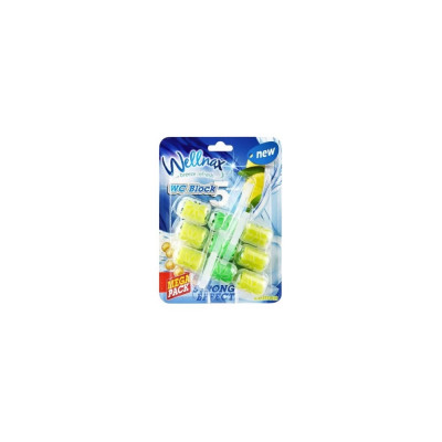 WC illatosító golyós 3 x 50 g Wellnax Lemon