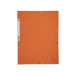 Gumis mappa karton  prespán A/4 Exacompta narancssárga Író- irodaszer, papíráru Exacompta