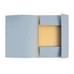 Gumis mappa karton  prespán A/4 Exacompta világosszürke Író- irodaszer, papíráru Exacompta