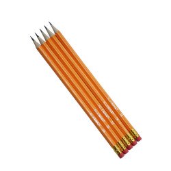 Grafitceruza 2B, radíros 5db/csomag Író- irodaszer, papíráru Bluering