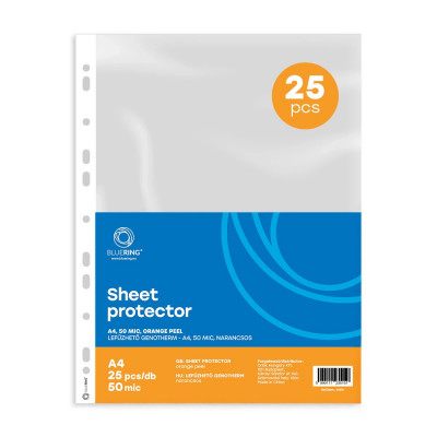 Genotherm lefűzhető, A4, 50 micron narancsos Bluering® 25 db/csomag, 4 csomag/karton kínáló Genotherm lefűzhető, A4, 50 micron narancsos Bluering® 25 db/csomag, 4 csomag/karton kínáló