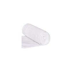 Szemeteszsák zárószalagos 70 liter 64 x 70 cm 15 db/tekercs újrahasznosított Mazzini_fehér Iroda üzemeltetés, munkavédelem Mazzini