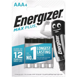 Elem AAA mikro LR03 Max Plus 4 db/csomag, Energizer Irodatechnika, kellékei Energizer