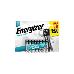 Elem AAA mikro LR03 Max Plus 8 db/csomag, Energizer Irodatechnika, kellékei Energizer