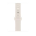 Okosóra Apple Watch SE 3 GPS 44mm Starlight Aluminium Case with Starlight Sport Band - M/L