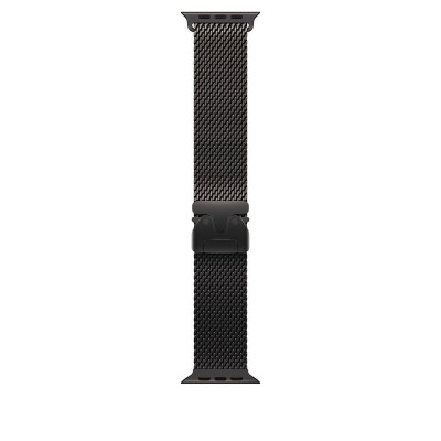 Okosóra Apple Watch Ultra 3 Cellular 49mm Black Titanium Case with Black Titanium Milanese Loop - Medium