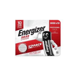 Elem gombelem CR2032 lítium 12 db/csomag, Energizer Irodatechnika, kellékei Energizer