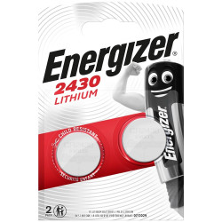 Elem gombelem CR2430 lítium 2 db/csomag, Energizer Irodatechnika, kellékei Energizer