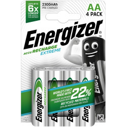 Akkumulátor AA ceruza 2300mAh Extreme 4 db/csomag, Energizer Irodatechnika, kellékei Energizer