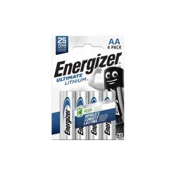 Elem AA ceruza LR06 Ultimate Lítium 4 db/csomag, Energizer Irodatechnika, kellékei Energizer