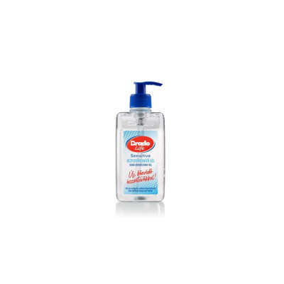 Kéz- és bőrfertőtlenítő gél pumpás 500 ml Bradolife Sensitive Kéz- és bőrfertőtlenítő gél pumpás 500 ml Bradolife Sensitive