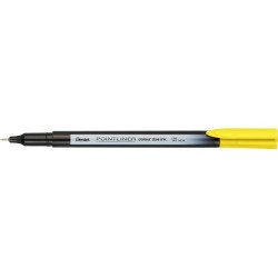 Rostirón, tűfilc 0,4mm, Pentel Pointliner citromsárga Író- irodaszer, papíráru Pentel