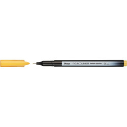 Rostirón, tűfilc 0,4mm, Pentel Pointliner okkersárga Író- irodaszer, papíráru Pentel