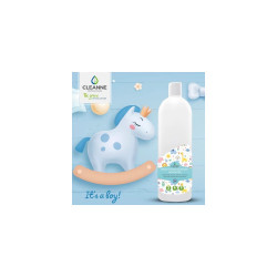 Mosógél 1 liter (20 mosás) fehér és színes ruhákhoz Cleanne_Baba-Mama Its a boy Iroda üzemeltetés, munkavédelem Cleanne