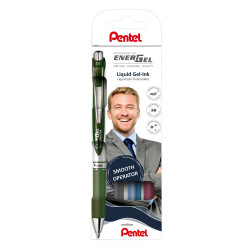 Rollertoll zselés 0.7mm, Pentel EnerGel BL77-4, írásszín fekete, sötétkék, burgundi, sötétzöld Író- irodaszer, papíráru Pentel