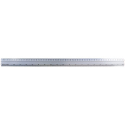 Vonalzó 50cm, fém, alumínium Evo Író- irodaszer, papíráru Evo