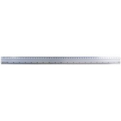 Vonalzó 50cm, fém, alumínium Evo Író- irodaszer, papíráru Evo