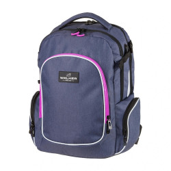 Iskolatáska ergonómiai, lányos borostyán pink by Walker Író- irodaszer, papíráru Schneiders