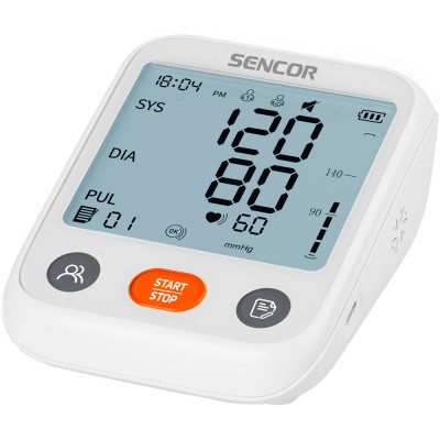 Vérnyomásmérő SBP 1150WH SENCOR Vérnyomásmérő SBP 1150WH SENCOR