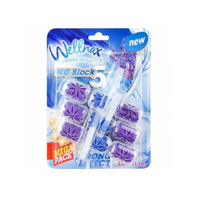 WC illatosító 3 x 50 g Wellnax Levendula WC illatosító 3 x 50 g Wellnax Levendula