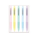 Golyóstoll 1 mm, lila tolltest, Zebra Z-Grip Pastel, írásszín kék