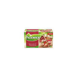 Gyümölcstea 20x2 g PickwickVariációk PIROS meggy, vörösáfonya, alma, eper és málna Teák Pickwick