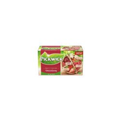 Gyümölcstea 20x2 g PickwickVariációk PIROS meggy, vörösáfonya, alma, eper és málna Teák Pickwick