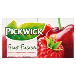Gyümölcstea 20x2 g PickwickVariációk PIROS meggy, vörösáfonya és málna Teák Pickwick