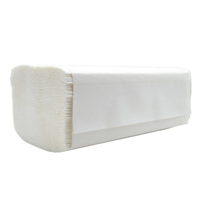 Kéztörlő 2 rétegű V hajtogatású 100 % cellulóz 150 lap/csomag 20 csomag/karton Bluering® fehér