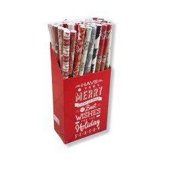 Karácsonyi díszcsomagoló papír 200 x 70 cm Csomagolóanyag egyéb Egyéb