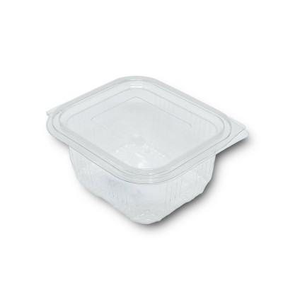 Salátás tál egybefedeles 500 ml emelt tetős 100 db/csomag
