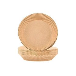 Sütőpapír EKO forró levegős sütőhöz 4,5cm magas kerek D 16 cm 50 db/csomag Street food - party kellékek Egyéb