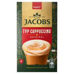 Kávé instant, 8 x 11,6g, Jacobs Capuccino Instant kávék Jacobs