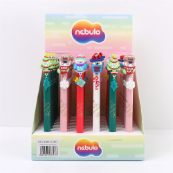 Golyóstoll karácsonyi figurák függővel 36 db/display Nebulo Író- irodaszer, papíráru Nebulo